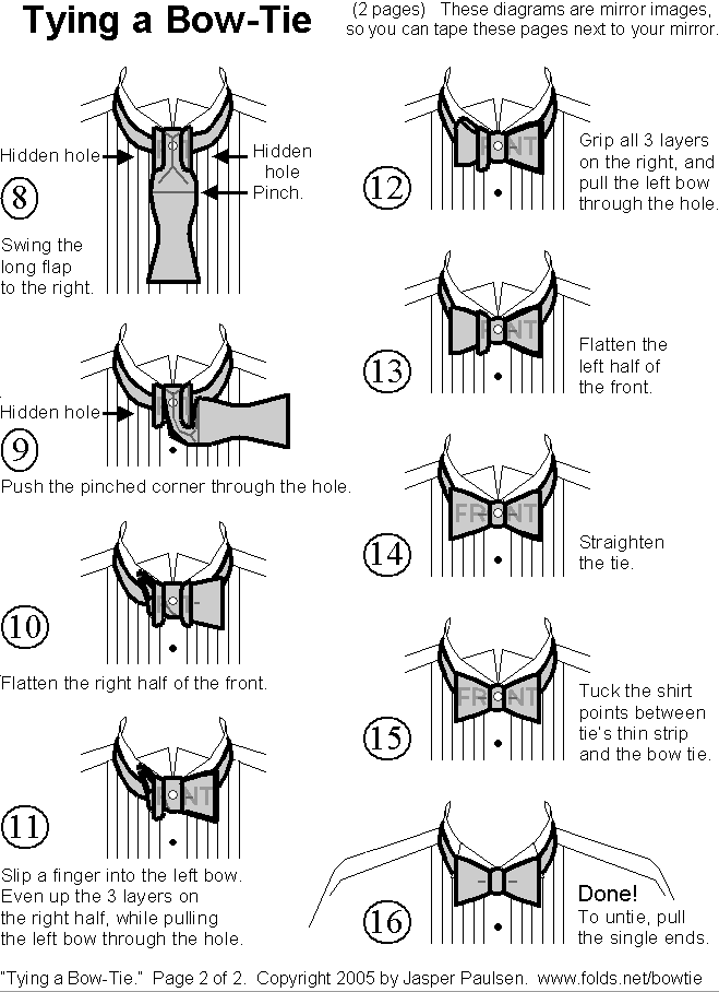 How To Tie A Bow Tie